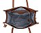 Hardware Emblem Two Tone Structured Tote