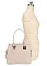 Tall Boutique Quality Satchel with Shoulder Strap