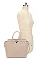 2-in-1 Padlock Bucket / Satchel set with wallet