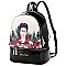 Authentic 2 in 1 Frida Kahlo Flower Backpack