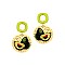 Avocado Print Straw Acrylic Post Novelty Earring