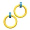 Funky Pop Color Combination Oversized Hoop Earring