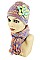 Pack of (12 pieces) ASSORTED COLOR BEANIE AND SCARF SETS FM-FH204