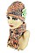 Pack of (12 pieces) ASSORTED COLOR BEANIE AND SCARF SETS FM-FH204