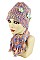 Pack of (12 pieces) ASSORTED COLOR BEANIE AND SCARF SETS