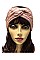 Pack of 12 Stylish Assorted Color Knitted Fashion Headwrap