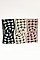 Pack of 12 Trendy Assorted Color Houndstooth Fashion Head Wrap