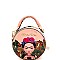 Authentic Cartoon Version Hologram Frida Kahlo Mini Shoulder Bag MH-FHC990