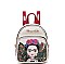 AUTHENTIC FRIDA KAHLO FLORAL MINI BACKPACK