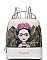 AUTHENTIC FRIDA KAHLO CARTOON SERIES CUTE BACKPACK