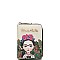 Frida Kahlo Authentic Cactus Series Zip-Around Bi-Fold Wallet