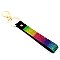 Rhinestone Embellished Grip Strap Key Chain