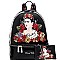 Authentic 2 in 1 Frida Kahlo Flower Backpack