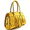 Exquisite Fringe Decorated Style Satchel