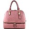 Elaborate Zipper Design Chichi Dome Style Satchel