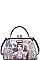 Nicole Lee STYLISH CHIC PRINT SATCHEL