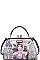 Nicole Lee STYLISH CHIC PRINT SATCHEL