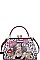 Nicole Lee STYLISH CHIC PRINT SATCHEL