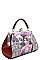 Nicole Lee STYLISH CHIC PRINT SATCHEL