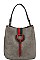 Classy Smooth PU Leather Fashion Chic Tasseled Hobo Bag JY-FN-0002