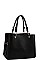 STYLISH SMOOTH PU LEATHER DESIGNER SATCHEL WITH LONG STRAP JY-FN-0006