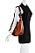 2 IN 1 CROCO HOBO BAG WITH MATCHING WALLET