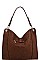 STYLISH TASSEL ACCENT HOBO BAG
