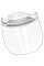 PACK OF 12 ASSORTED COLOR DUST PROOF KIDS FACE SHIELD