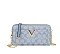 OVAL V DESIGN ZIPPER WALLET W STRAP wholesale