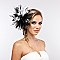 Classy Fascinator with Bendable Feather Hair Comb