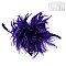 Classy Fascinator with Bendable Feather Hair Comb