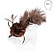 Fashionable Feather Headband W/long Feather