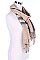 PLAID PRINT SCARF SHAWL FM-AS210