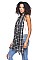 Pack of (12 pieces) Plaid Print Scarves FM-FSS16006