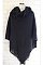 Hooded Fringe Poncho