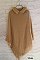 Soft Touch Hooded Fringe Shawl Cape