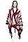 Multi Tone Fashion Winter Poncho/Shawl
