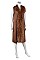 Fashionable Faux Fur Collar Lengthy Vest FM-SAO686