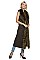 Fashionable Faux Fur Collar Lengthy Vest FM-SAO686