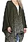 Pack of 6 pieces Elegant Metallic Thread Accent Cardigan FM-SCA2068