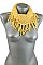 PACK OF (12 PIECES) Fringe Tunnel Scarves FM-SCF1101