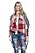 Pack of 6 piece Stylish Multi Tone Plaid Pattern Shawl Scarves FM-SCF2089