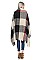 Pack of 6 piece Stylish Multi Tone Plaid Pattern Shawl Scarves FM-SCF2090