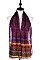 Pack of (12 pieces) INDIAN PRINT ASSORTED COLORS SCARVES FM-SF397