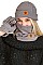 PACK OF 12 CUTE ASSORTED COLOR BEANIE NECK WARMER AND GLOVES SET