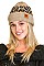 PACK OF 12 WARM FLEECE LINED LEOPARD BEANIES