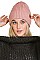 PACK OF 12 ASSORTED COLOR UNIQUE DETACHABLE POMPOM BEANIE