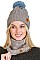 PACK OF 12 FASHION BEANIE AND NECK WARMER SET