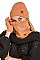 PACK OF 12 GLAM BEANIE NECK WARMER AND GLOVES SET