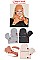 PACK OF 12 GLAM BEANIE NECK WARMER AND GLOVES SET